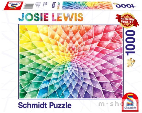 Puzzle 1000 Josie Lewis, Kolorowy kwiat