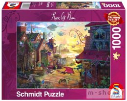 Puzzle 1000 Rose Cat Khan, Smocza poczta