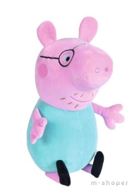 Świnka Peppa Maskotka pluszowa Tata świnka 37cm