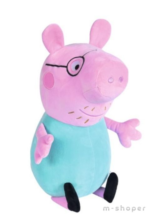 Świnka Peppa Maskotka pluszowa Tata świnka 37cm