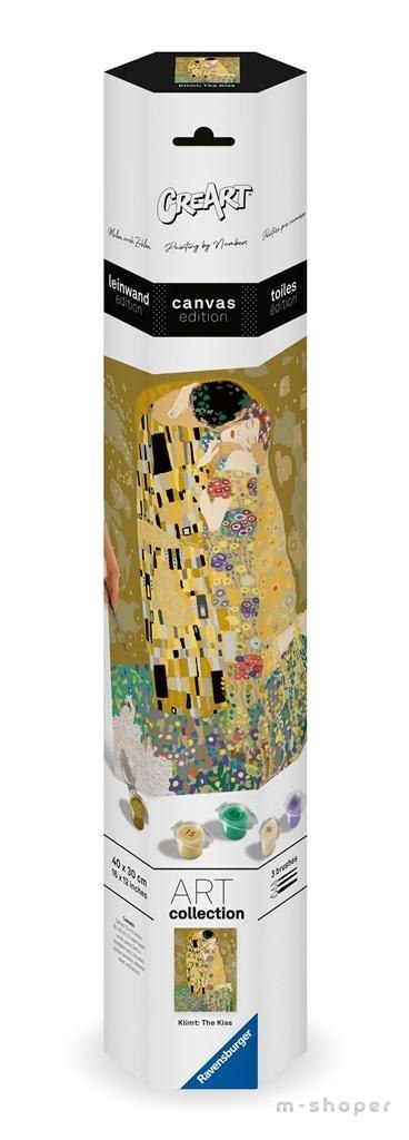 CreArt na płótnie: Klimt, Pocałunek