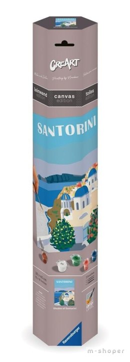 CreArt na płótnie: Santorini