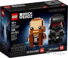 LEGO 40547 BrickHeadz Obi-Wan Kenobi i Darth V