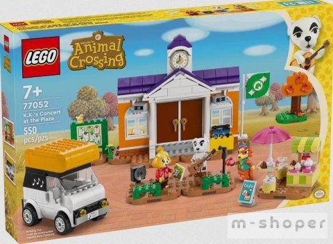 LEGO(R) ANIMAL CROSSING 77052 Koncert K.K. na placu