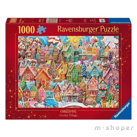 Puzzle 1000 Ciasteczkowe święta