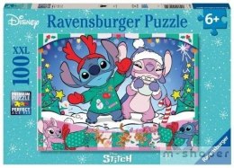 Puzzle 2D 100 Disney Stitch Święta