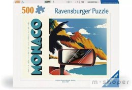 Puzzle 500 Pozdrowienia z Monako