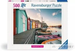 Puzzle 500 Przystań dla Łodzi w Smgen