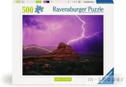 Puzzle 500 Różowa burza