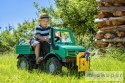 Rolly Toys Ciężarówka Samochód na Pedały Unimog Mercedes-Benz Wyciągarka