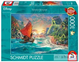 Puzzle 1000 Thomas Kinkade, Vaiana: Skarb oceanu