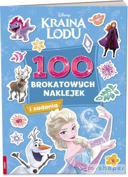 Kraina lodu. 100 brokatowych naklejek