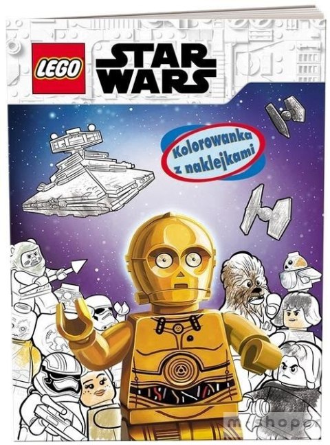 LEGO Star Wars. Kolorowanka z naklejkami