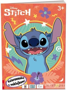 Stitch. Kolorowanka z Naklejkami