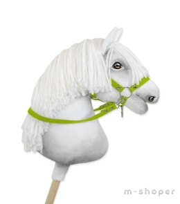 Wodze dla konia Hobby Horse - limonka