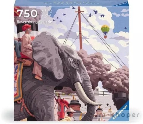 Puzzle 750 Art&Soul Dookoła świata w 80 dni