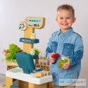 SMOBY Sklep Market z Wózkiem Elektroniczną Kasą ze Skanerem