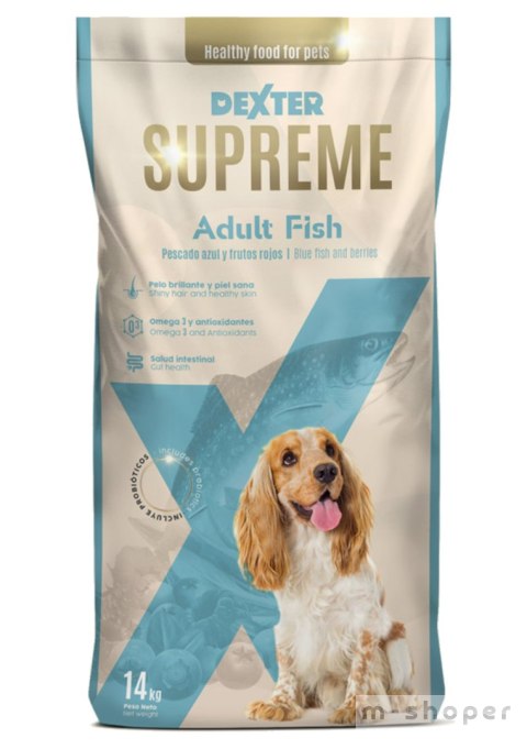 DEXTER Supreme Adult ryba 14 kg