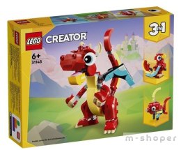 LEGO(R) CREATOR 31145 (4szt) Czerwony smok