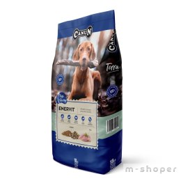 Canun Terra Enervit 18 kg karma dla psów dorosłych łatwo strawna