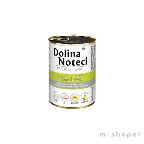 Dolina Noteci Premium bogata w gęsinę 400g