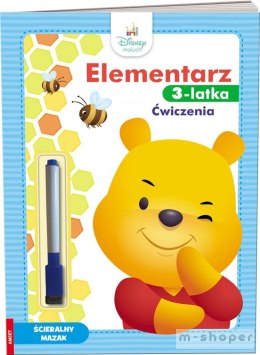 Disney Maluch. Elementarz. Ćwiczenia 3-latka