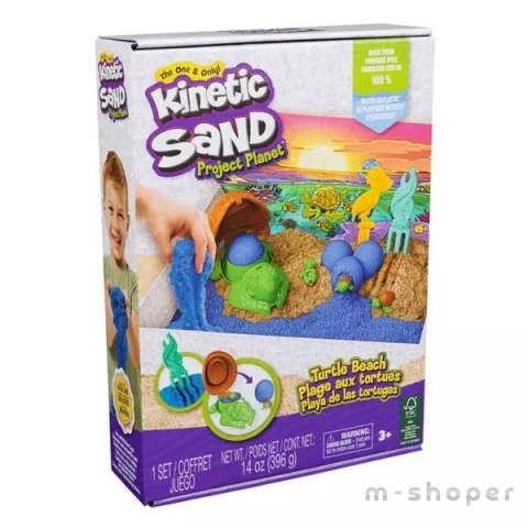 Kinetic Sand - Piasek kinetyczny Plaża żółwi