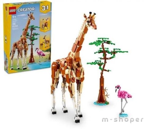 LEGO(R) CREATOR 31150 (3szt) Dzikie zwierzęta z saf