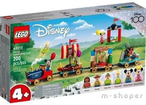 LEGO(R) DISNEY 43212 (4szt) Pociąg pełen zabawy