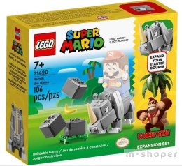 LEGO(R) SUPER MARIO 71420 (4szt) Nosorożec Rambi