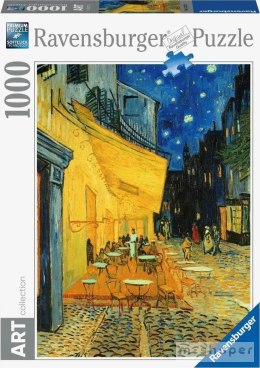 Puzzle 1000 Art Taras kawiarni w nocy