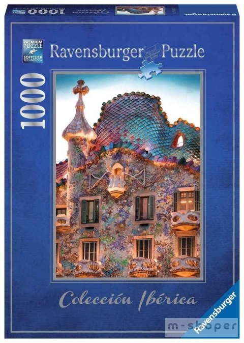 Puzzle 1000 Casa Batlló, Barcelona