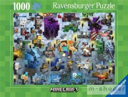 Puzzle 1000 Challenge. Minecraft