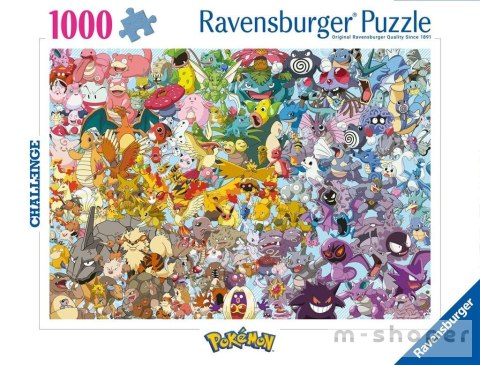 Puzzle 1000 Challenge. Pokemon