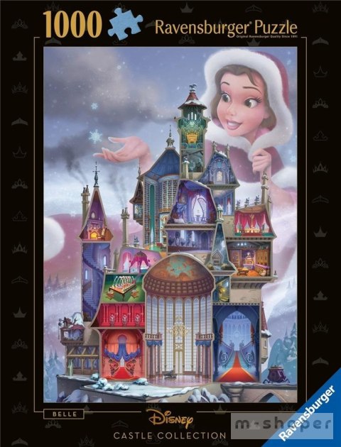 Puzzle 1000 Disney kolekcja Bella