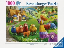 Puzzle 1000 Kolorowa wełna