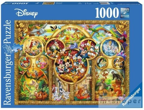 Puzzle 1000 Najpiękniejsze momenty Disneya