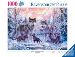 Puzzle 1000 Śnieżne wilki