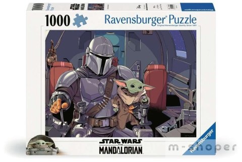 Puzzle 1000 Star Wars Mandalorian