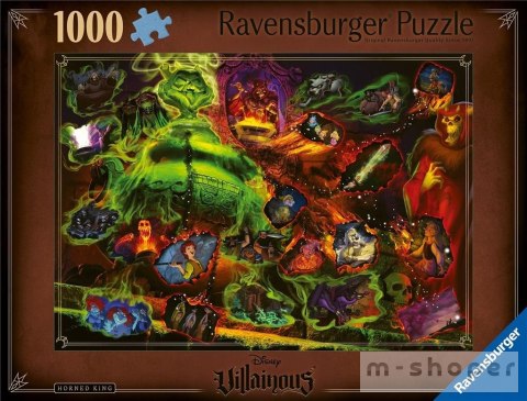 Puzzle 1000 Villainous. Rogaty Król