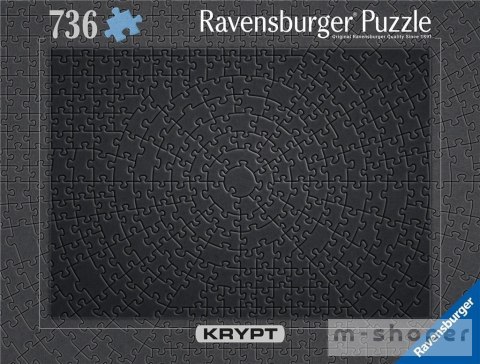 Puzzle 736 Krypt Czarne