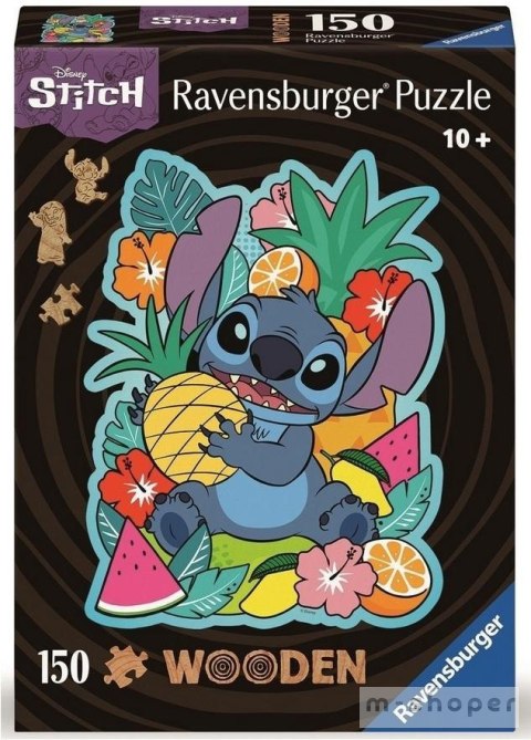 Puzzle drewniane 150 Disney Stitch