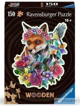 Puzzle drewniane 150 Lis