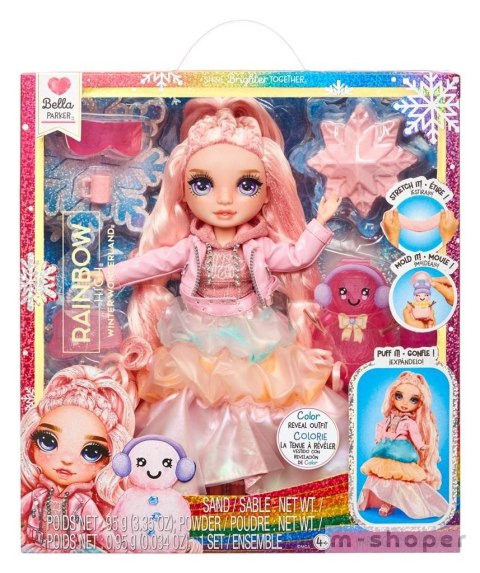 Rainbow High Winter Wonderland Doll- Bella (Pink)