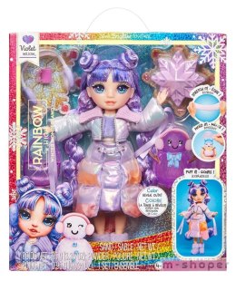 Rainbow High Winter Wonderland Doll- Violet Purple