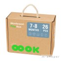 TOOKY TOY Box Pudełko XXL Montessori Edukacyjne 6w1 Sensoryczne 7-8 Mies