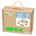 TOOKY TOY Box Pudełko XXL Montessori Edukacyjne 6w1 Sensoryczne5-6 Mies