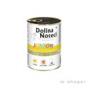 Dolina Noteci Junior bogata w żołądki z kurczaka 24 x 400 g