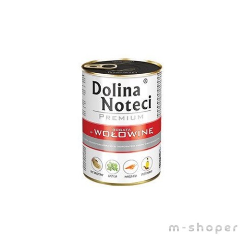 Dolina Noteci Premium bogata w wołowinę 400 g