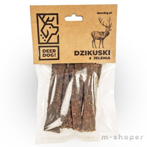 Deer Dog Dzikuski z Jelenia 100g 99% mięsa